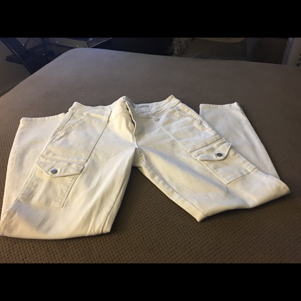 White Jean Jeggings